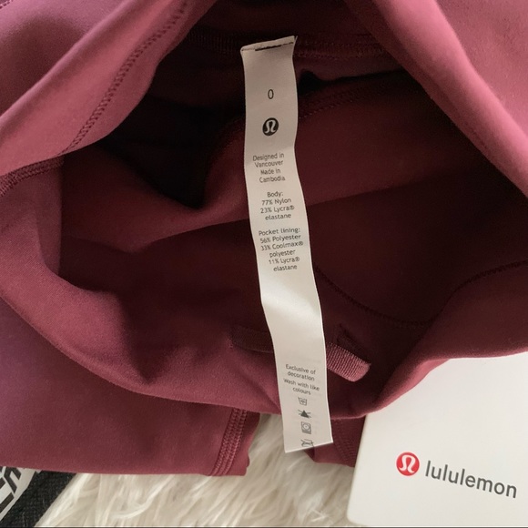❌Lululemon Wunder Train HR Tight 28" RDMR - Picture 3 of 4